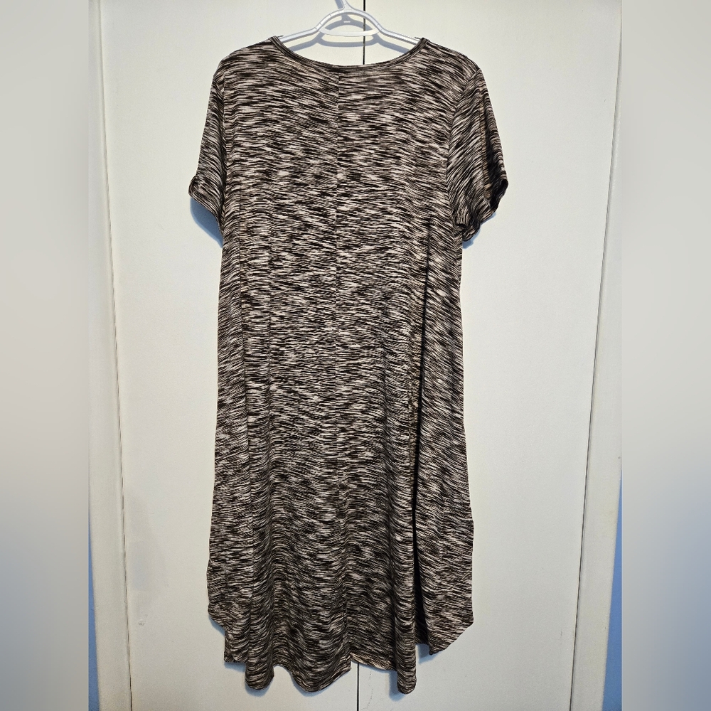 LuLaRoe Carly T-Shirt‎ Dress - Picture 7 of 7